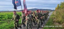 Red Berets with Red Poppies on the Chest