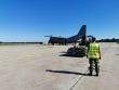 Leteck preprava materilu do a z opercie Predsunut prtomnos v Lotysku